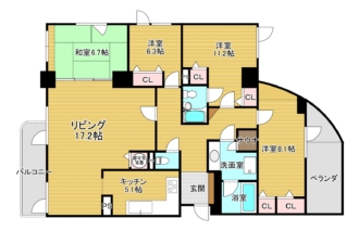 ノースピア宮の森マキシム間取り図